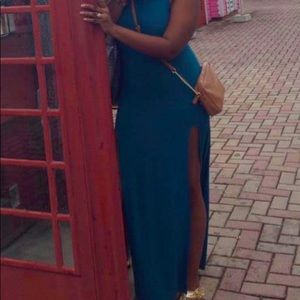 Double Split Maxi Dress